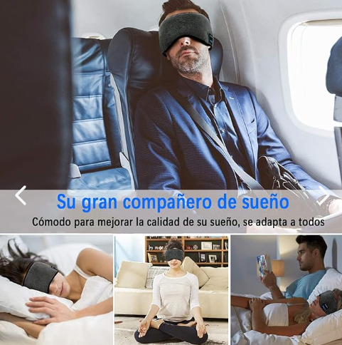 Audífonos Para Dormir Antifaz