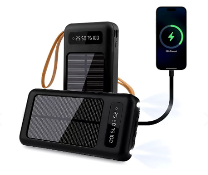 Power Bank Inteligente Carga Solar Portatil