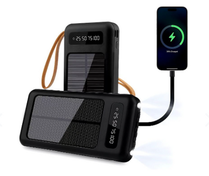 Power Bank Inteligente Carga Solar Portatil