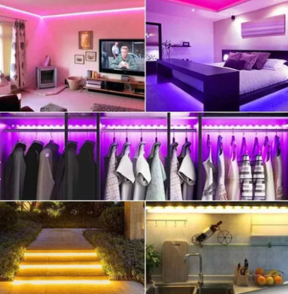 Tira de luz LED de 10 metros con aplicac
